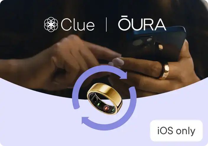 Discover more with Oura x Clue